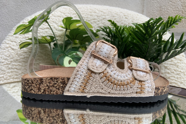  CHUMMY SANDALES BEIGE LS590 