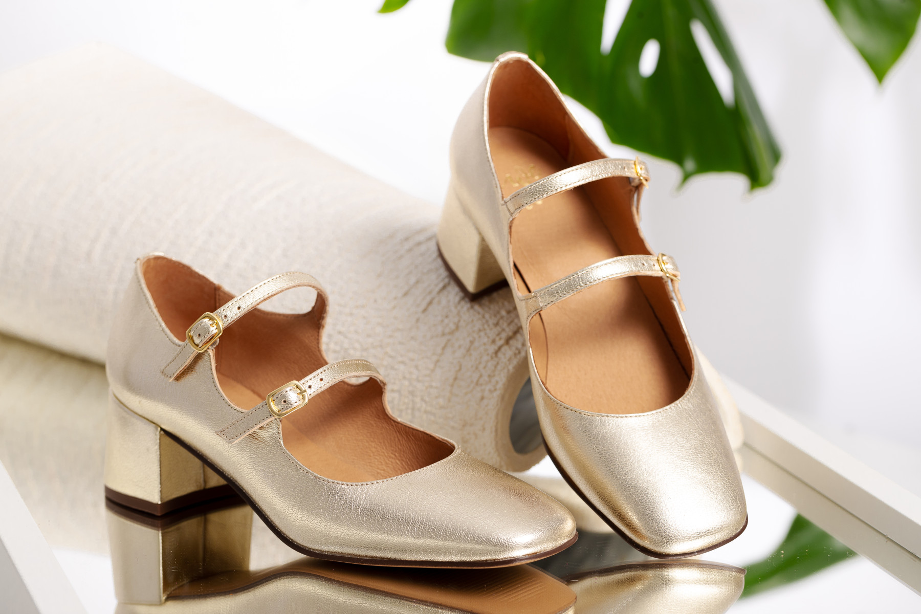  WE DO BALLERINE TALON CARRARA CO55355A/03 FEMME DORE