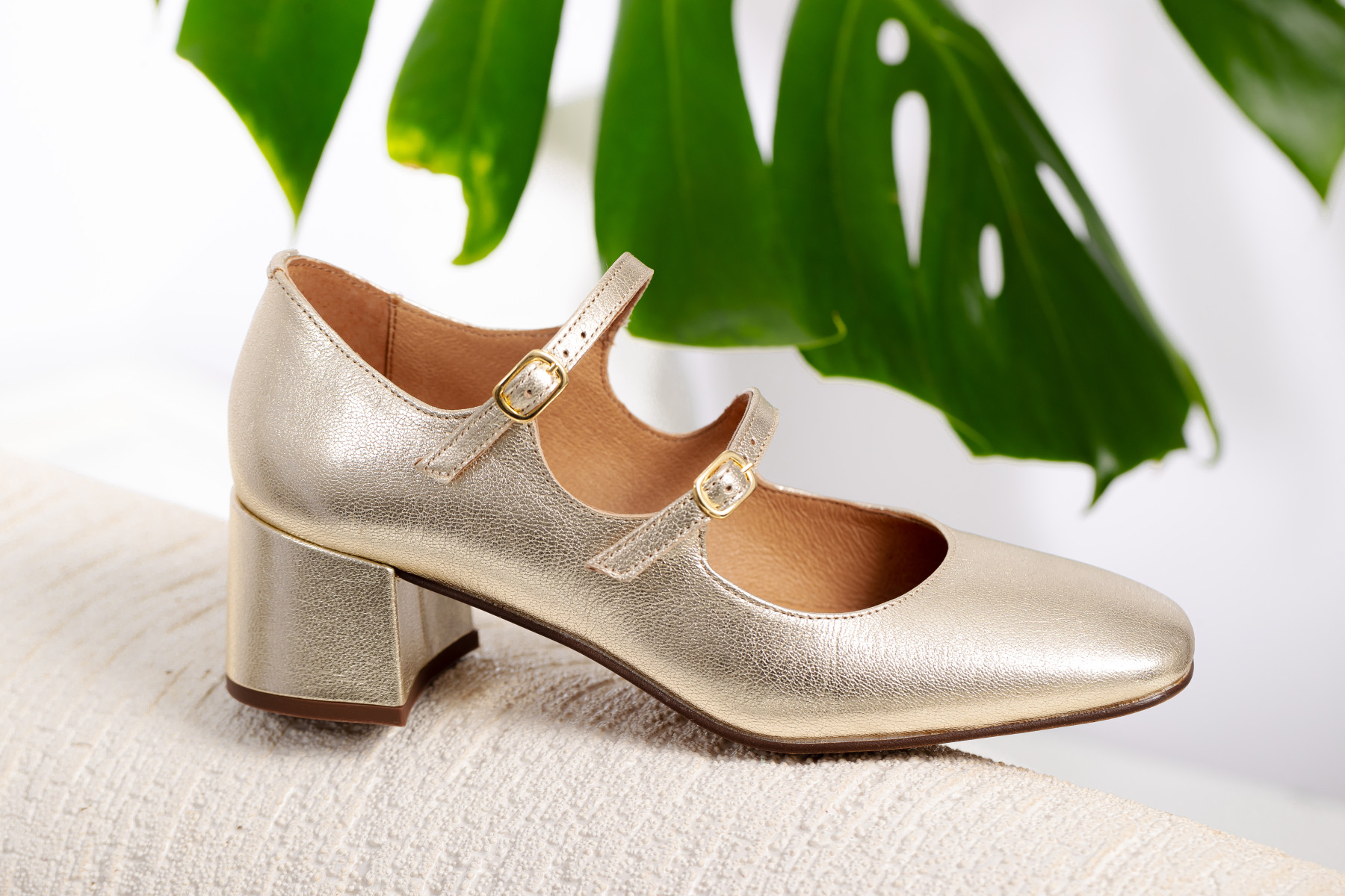  WE DO BALLERINE TALON CARRARA CO55355A/03 FEMME DORE