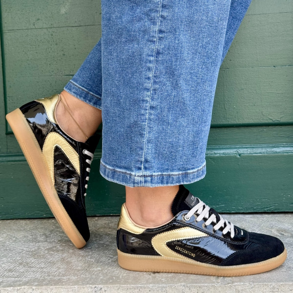 0-105 BASKETS NOVA BLACK POLISH