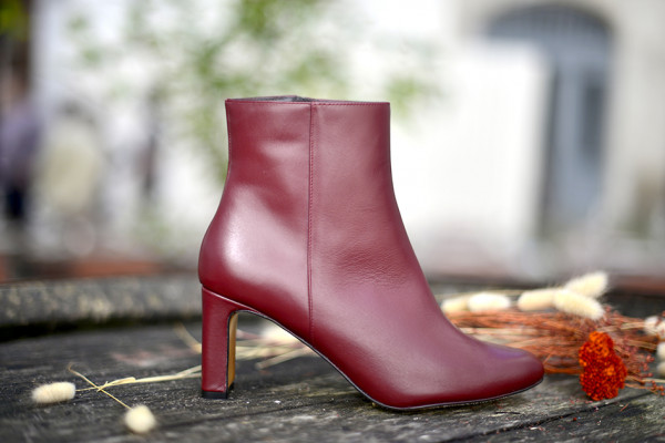 ANAKI BOTTINES ALMA BORDEAUX