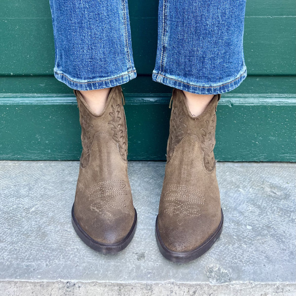 ARDITO BOTTINE KOBRA  CUIR SIGARO 2040