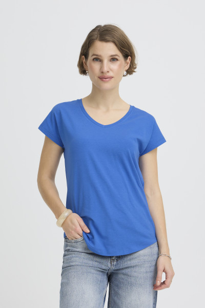 B YOUNG T-SHIRT PAMILA BLEU  6364 