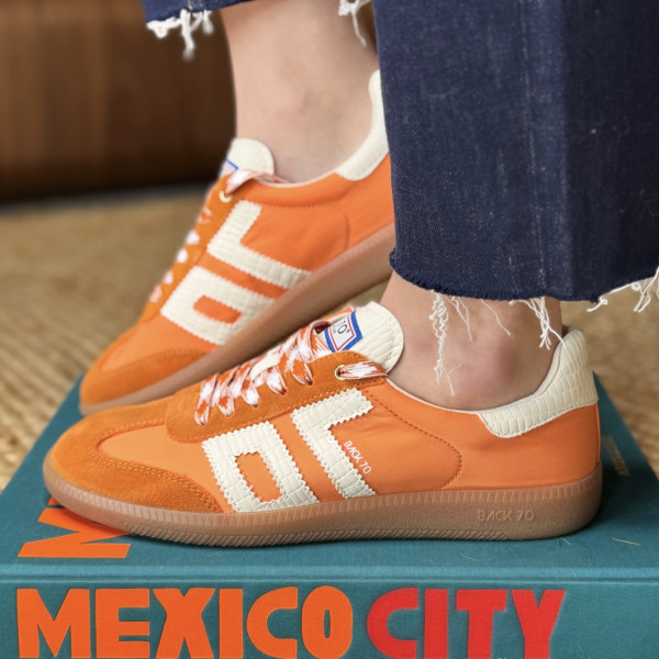 BACK 70 BASKET 13 GHOST ORANGE SUEDE 