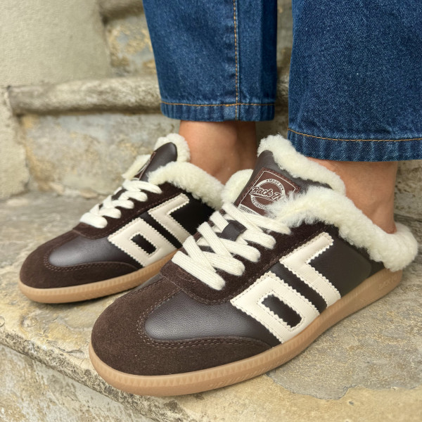 BASKET BACK 70 N001 EASTER NAPPA COFFEE/BUTTER