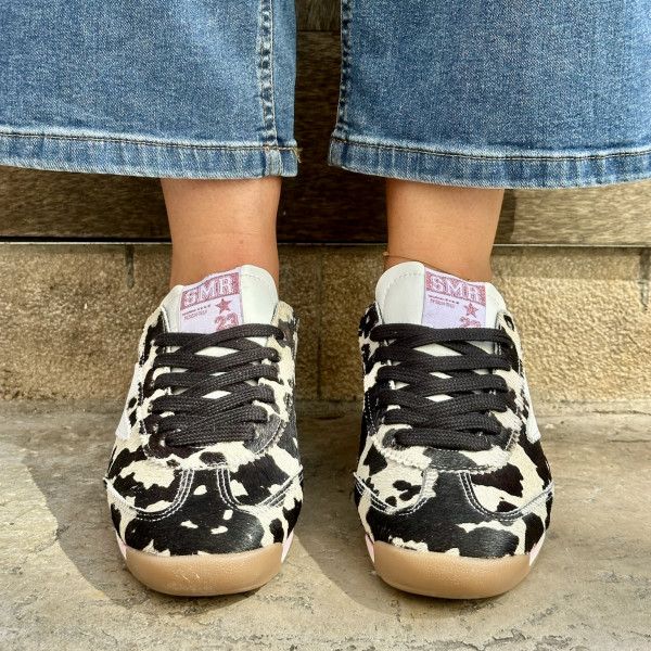 basket semerdjian joyce c852 imprimé vache 