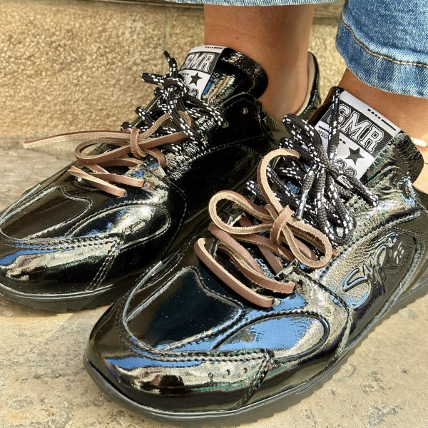 basket semerdjian smr  billie vernis c744 noir 