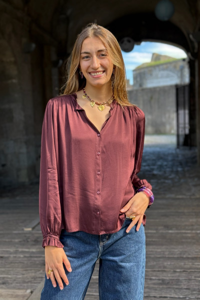 PAKO LITTO BLOUSE 4010 BORDEAUX