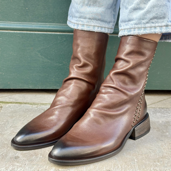 bottine mimmu marron chocolat m558m11