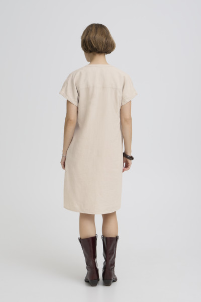 BY FALAKKA V NECK DRESS 1336