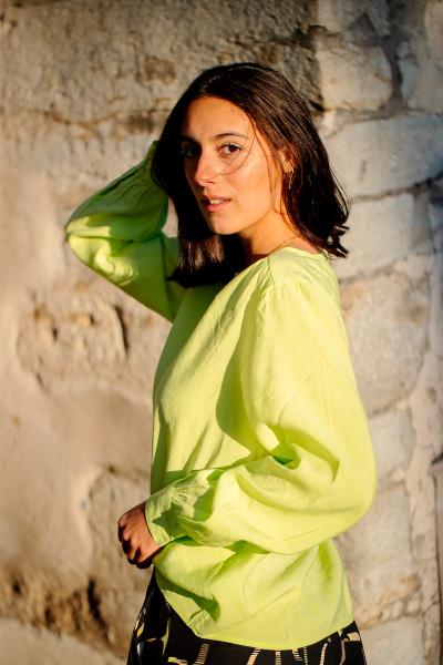 B.young blouse byhelvig 14301 sharp green 