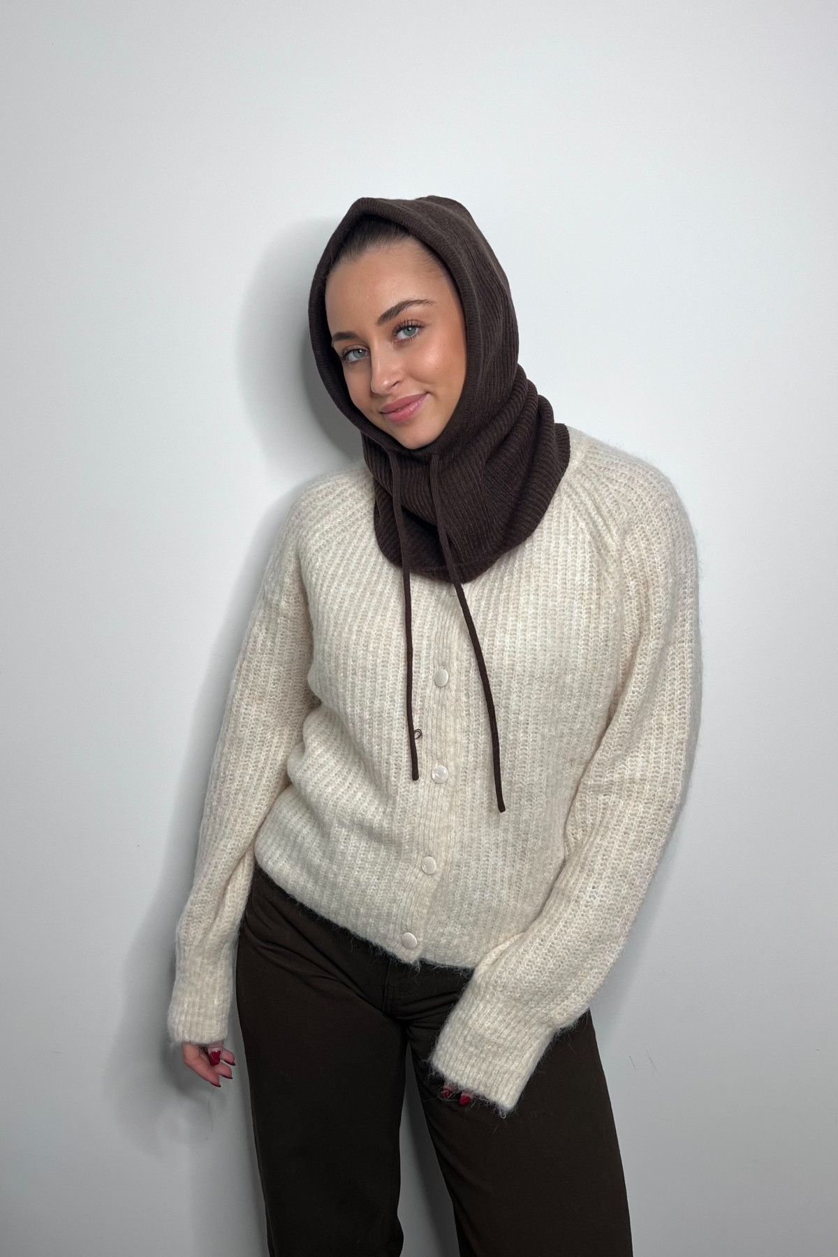 cagoule femme chocolat