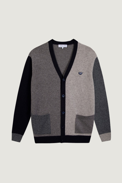CARDIGAN MAISON LABICHE BALFOURNIER PATCH COEUR