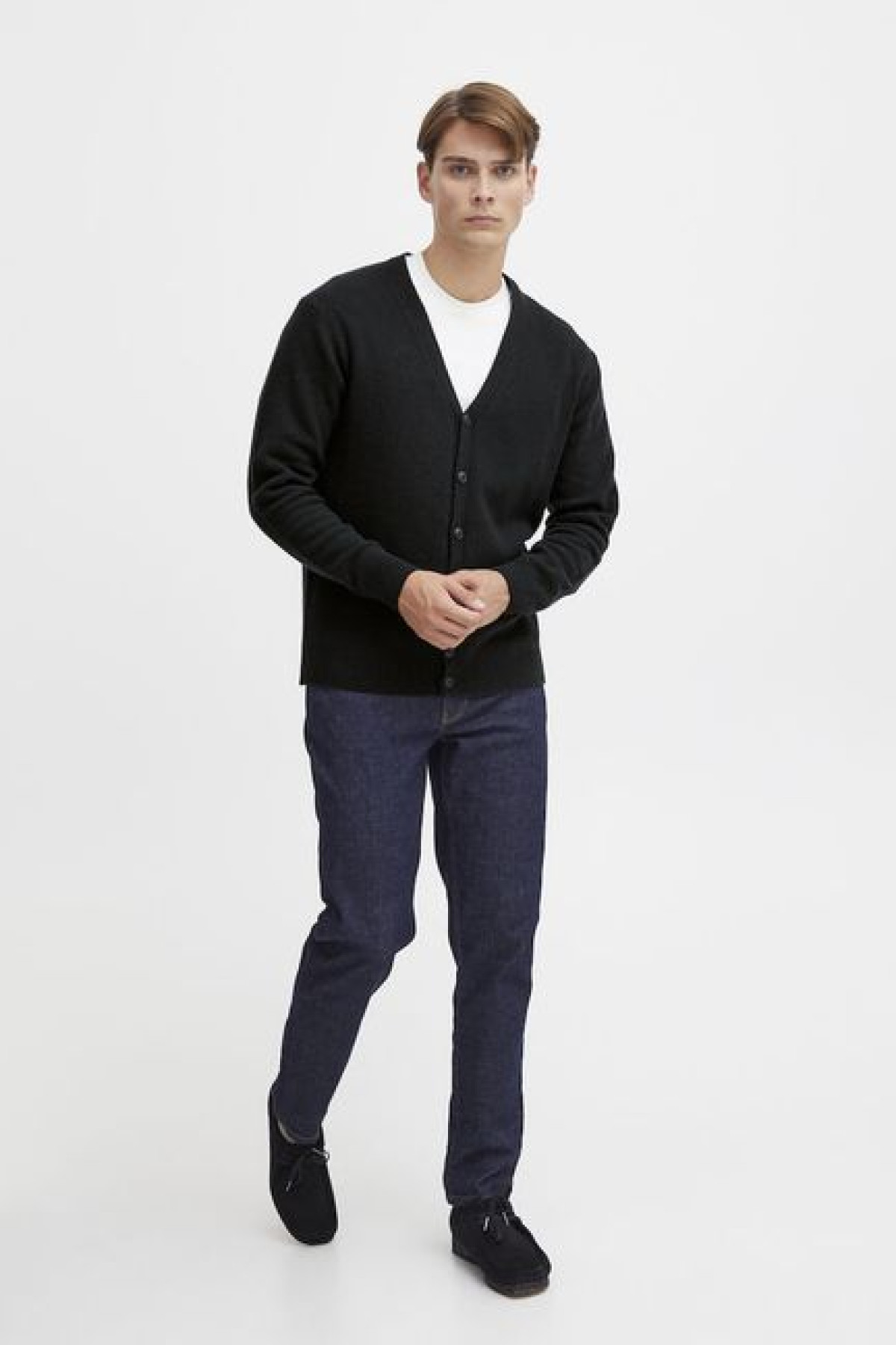 casual friday gilet karl bleu marin