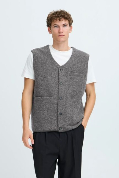 CASUAL FRIDAY GILET SANS MANCHES RAF GRIS