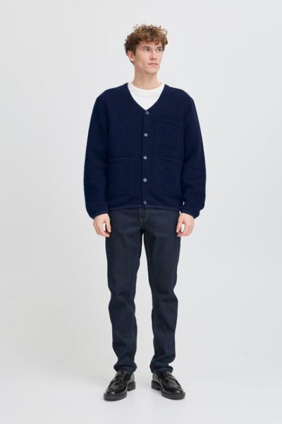 casual friday gilet willi bleu