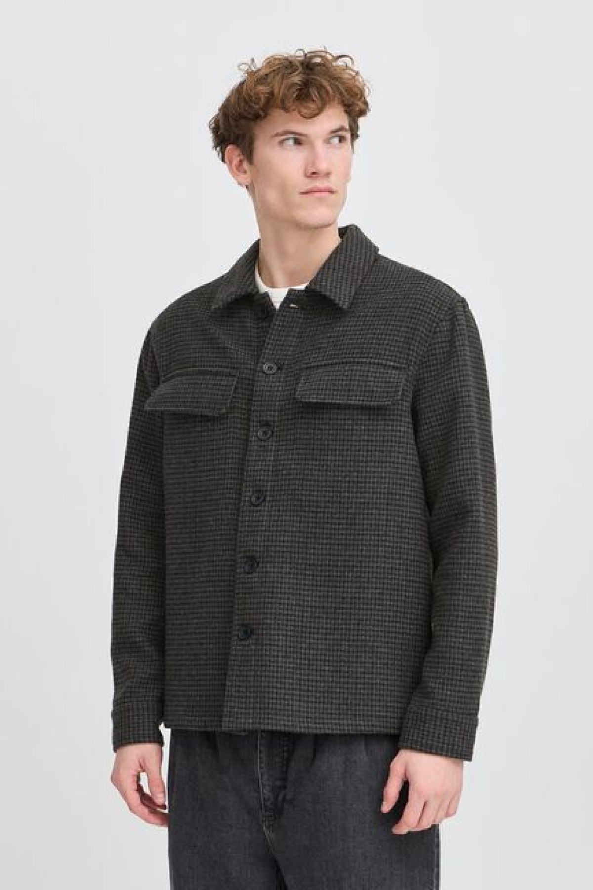 casual friday veste frilof gris