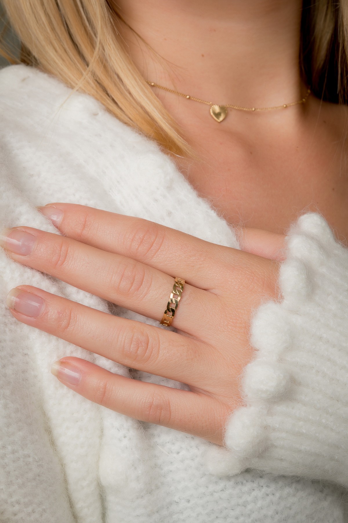 BAGUE TYPE CHAINE REGLABLE (2)