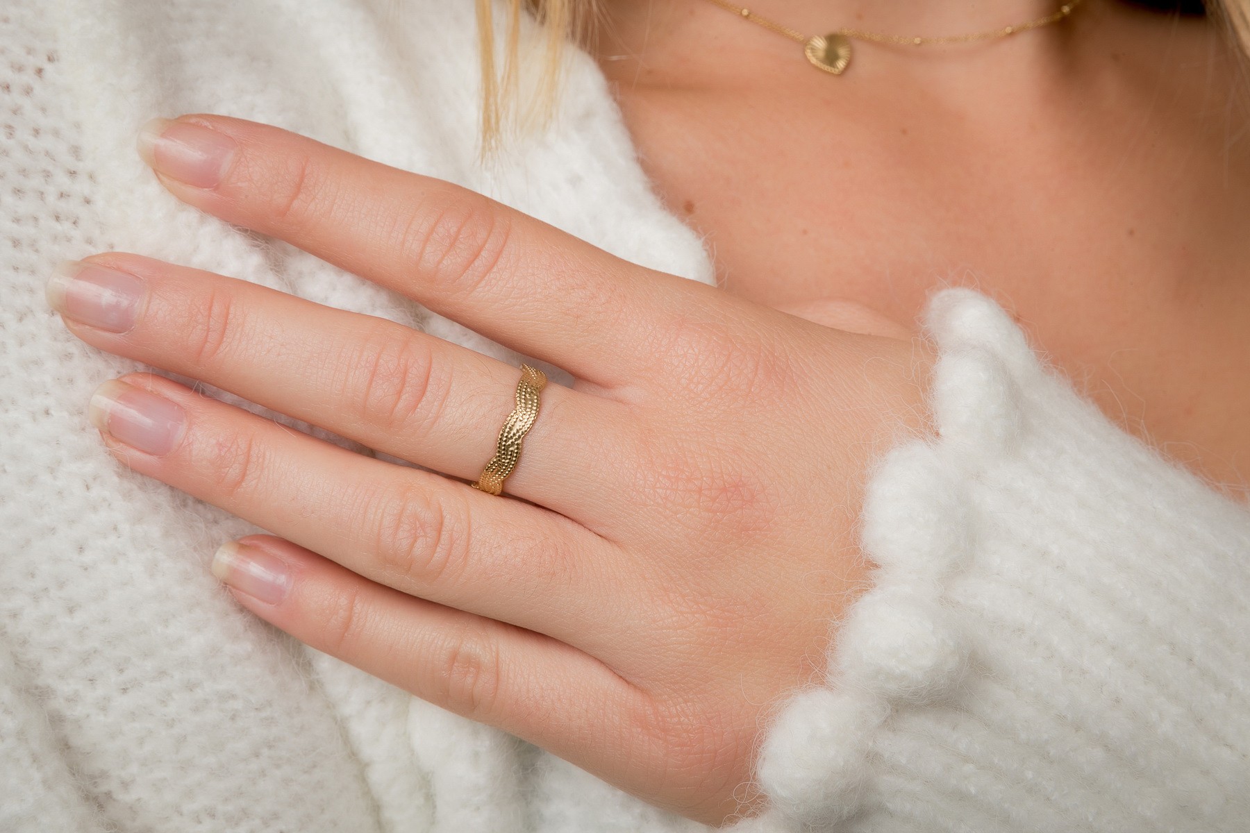 BAGUE DOREE SIMPLE (2)