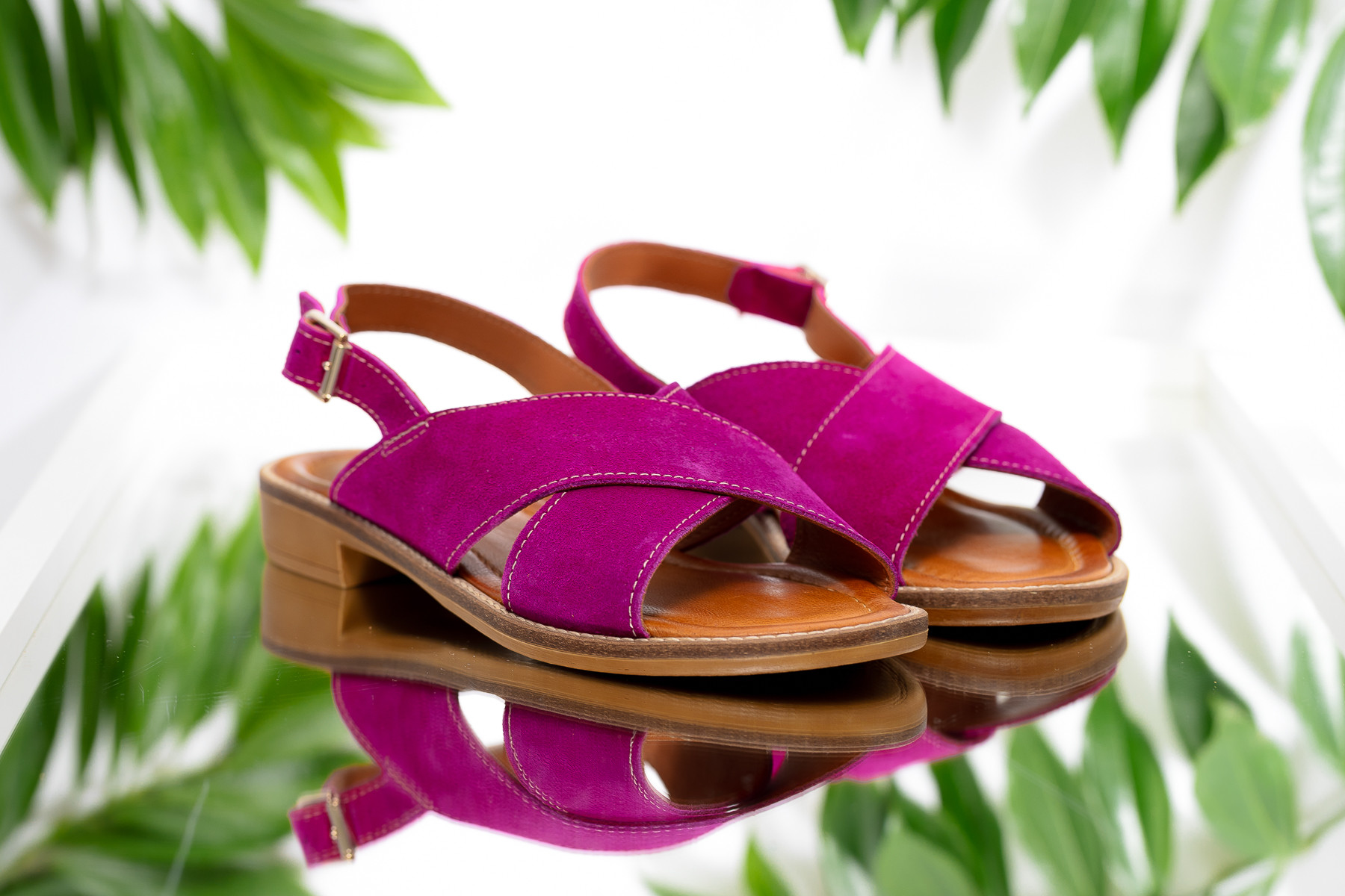 DONNA LUCCA SANDALES FUSCHIA 1129 (1)