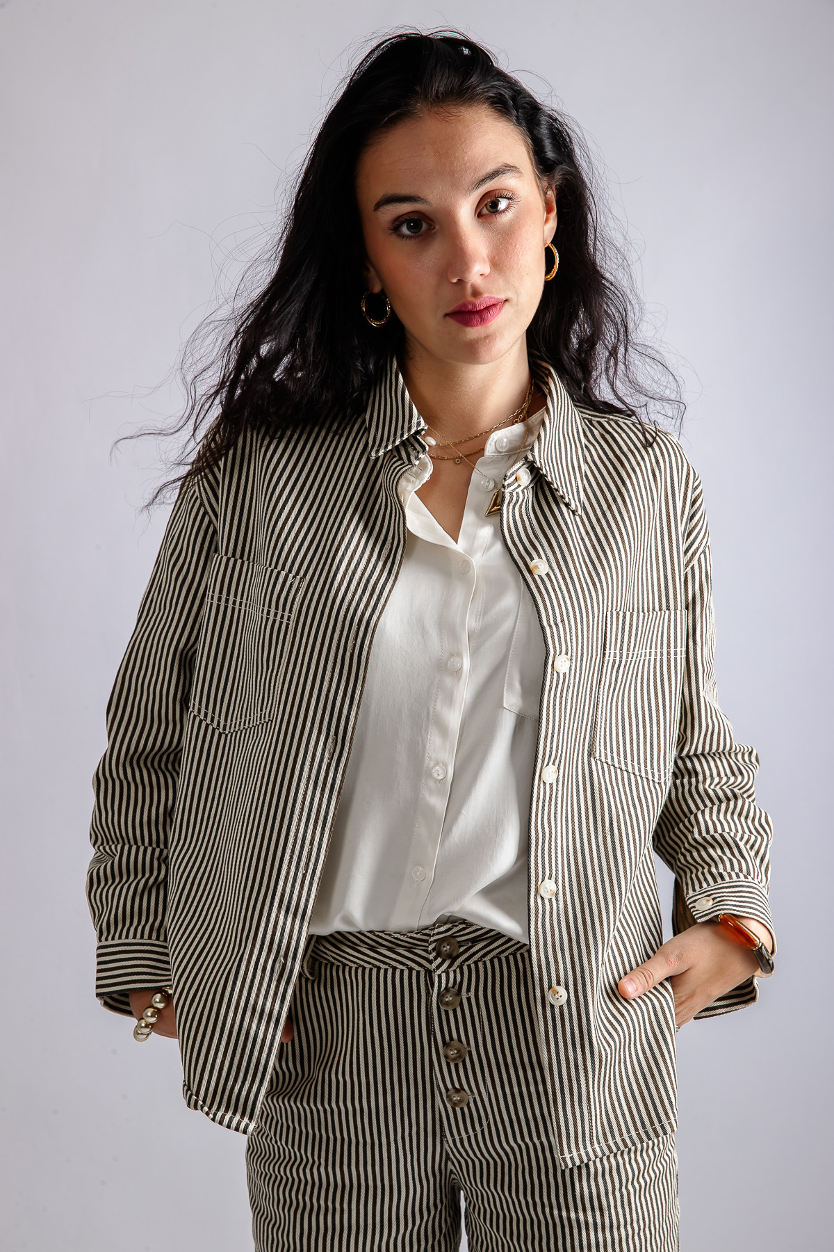 VESTE THE KORNER 24219148 RAURES MARRON ET NOIRES (2)