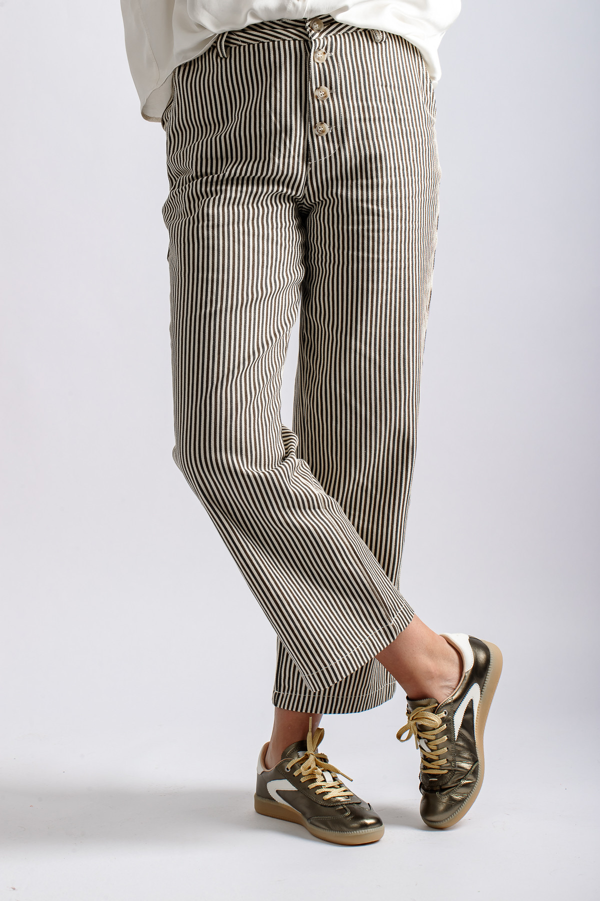 PANTALON THE KORNER A RAYURES 9105  (1)