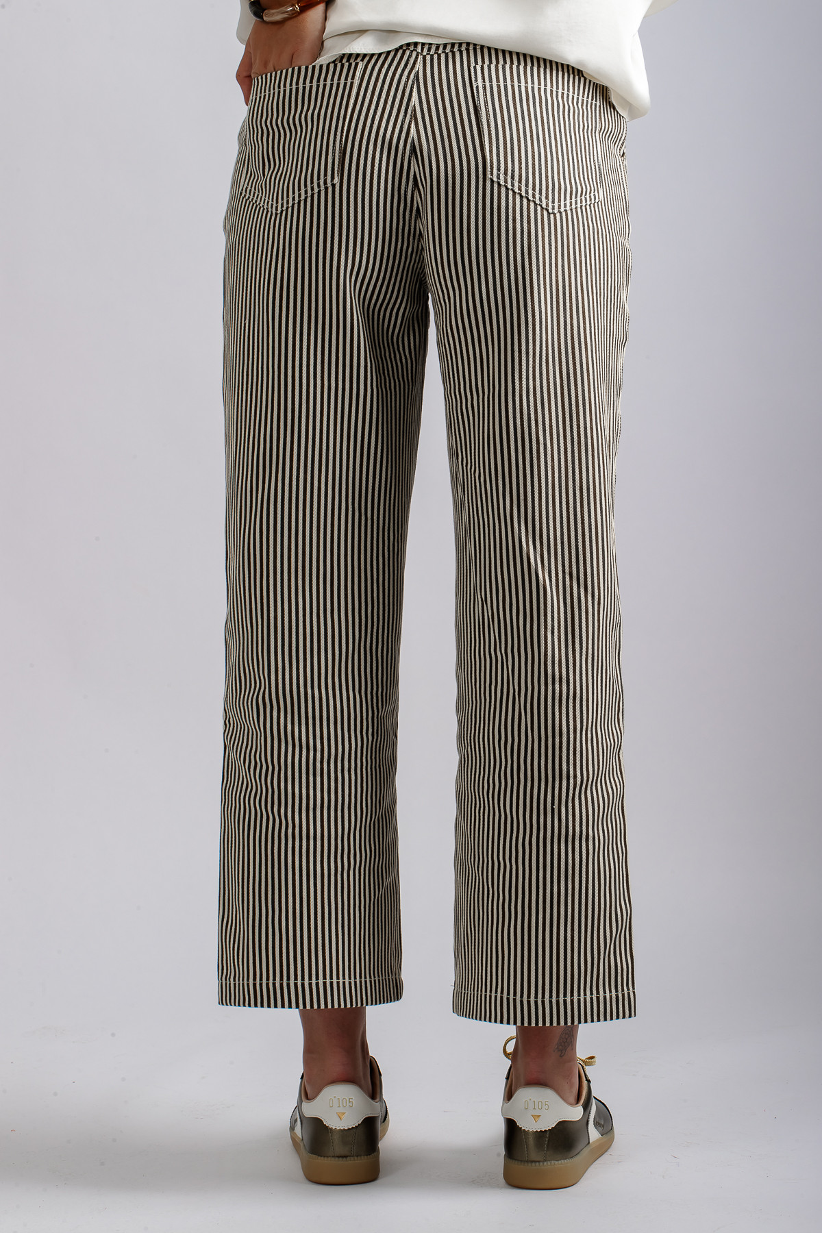 PANTALON THE KORNER A RAYURES 9105  (3)