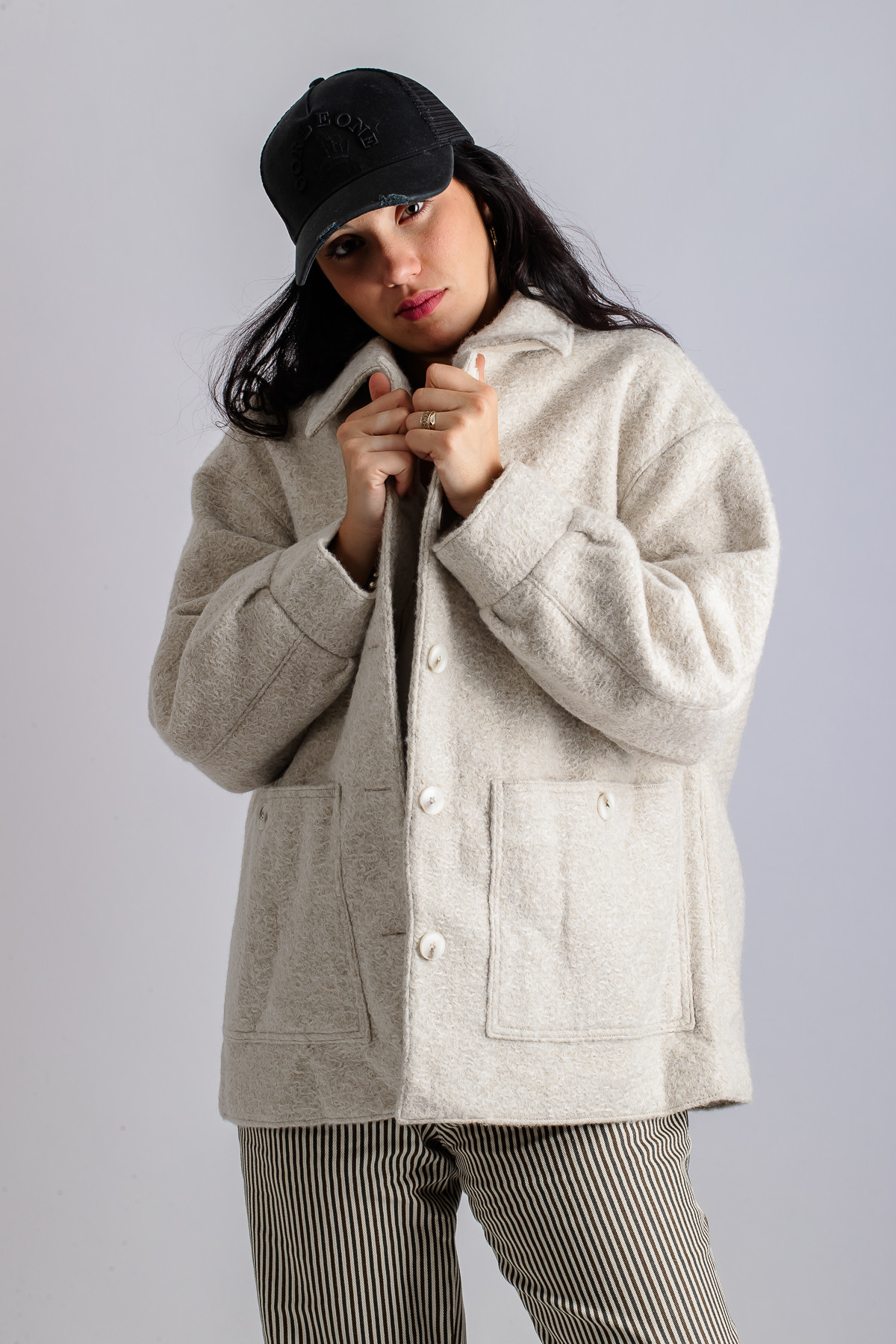 manteau veste the korner jacket beige 1074 (1)