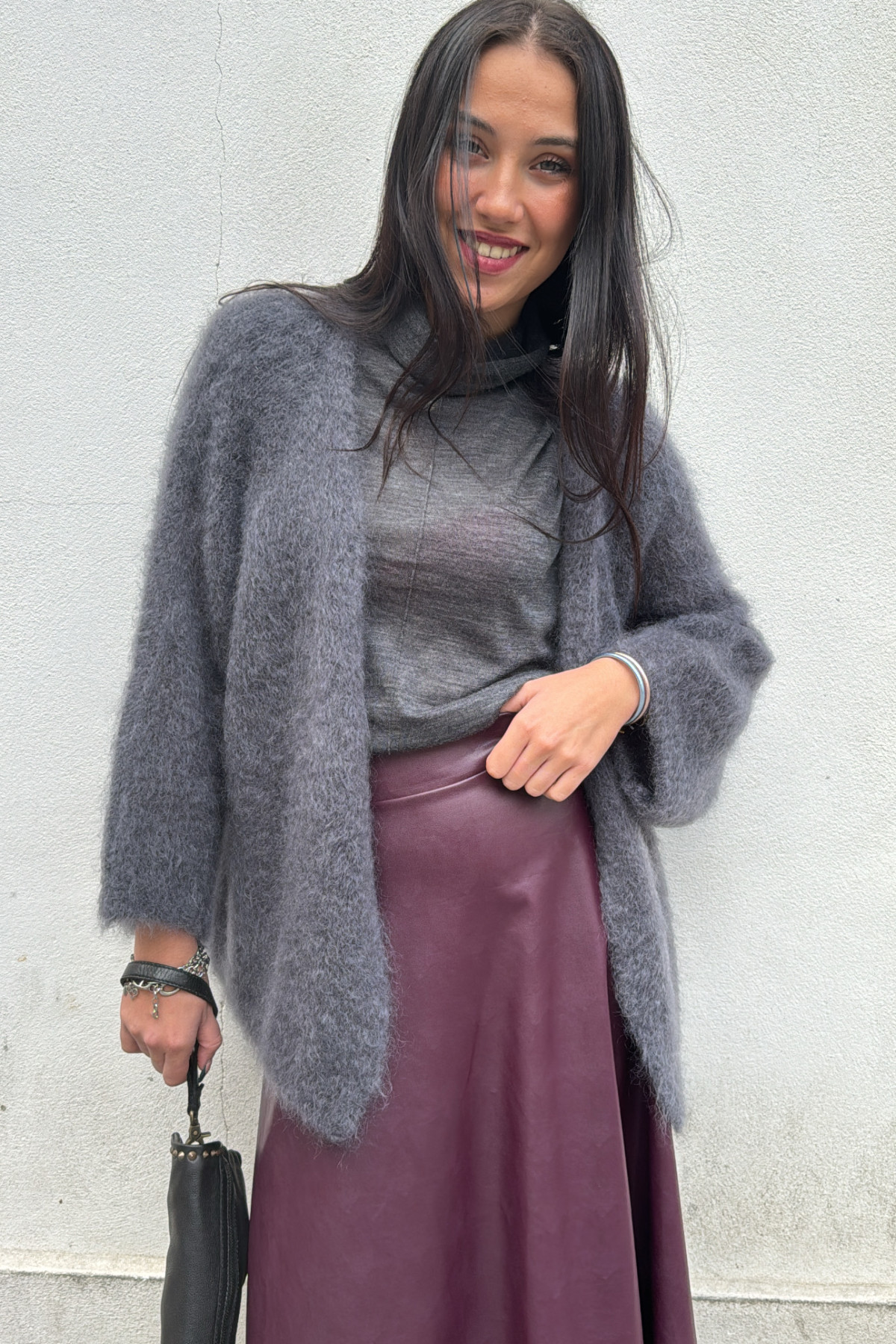 Chummy gilet 24209 femme gris fonce en kid mohair (1)