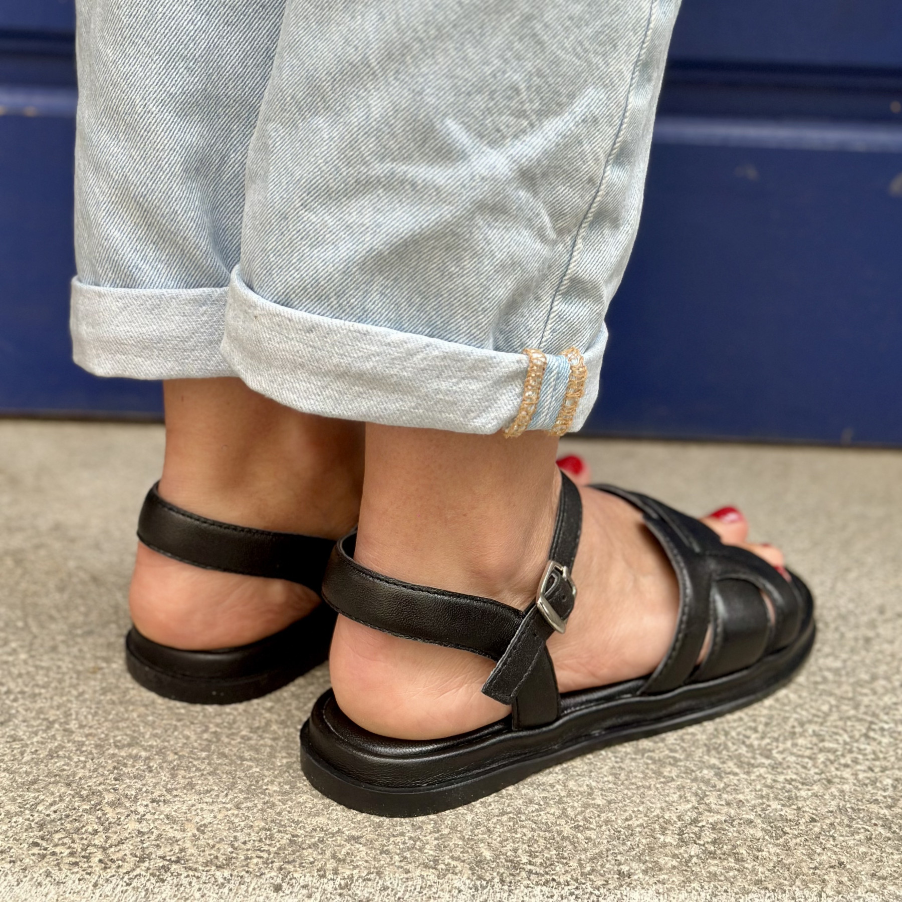 L'ATELIER TROPEZIEN SANDALES  1307 NOIR E25 (4)