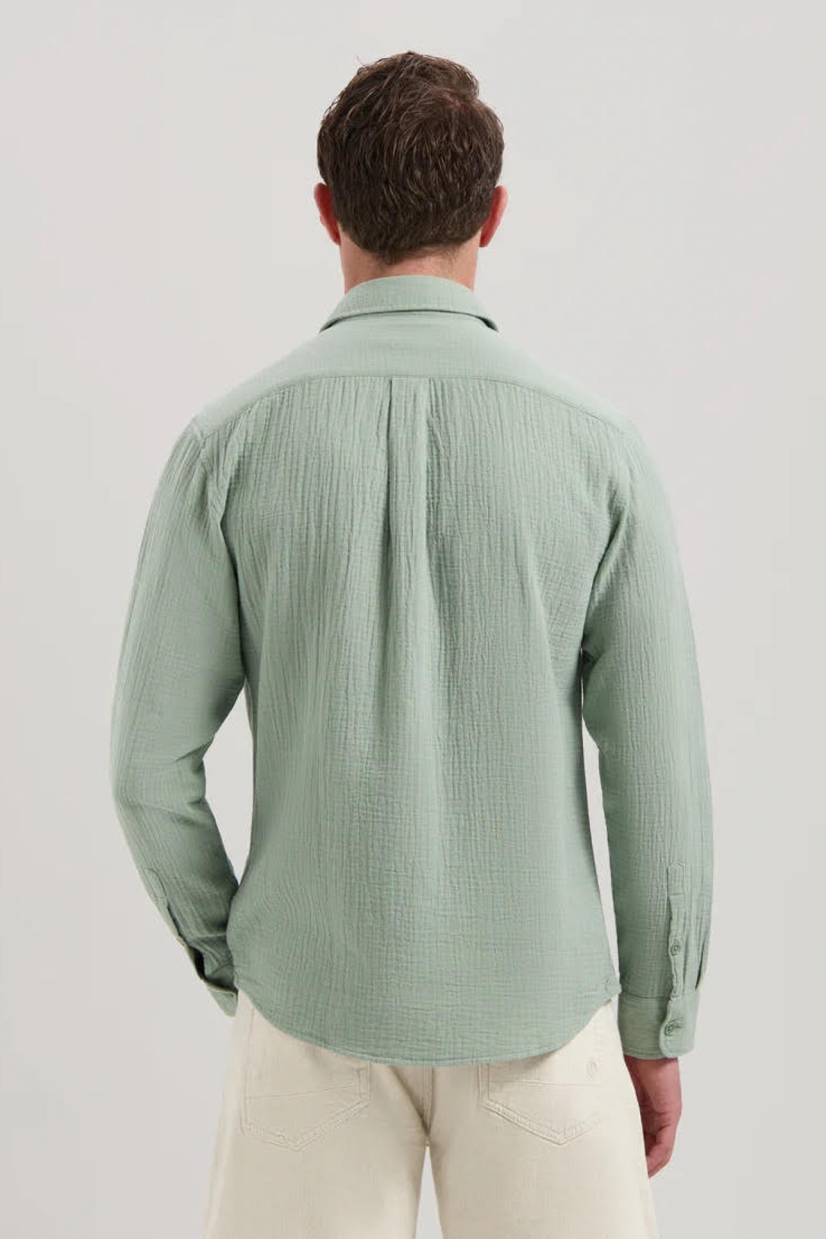 dstrezzed chermise axton mousseline de coton vert d'eau (3)