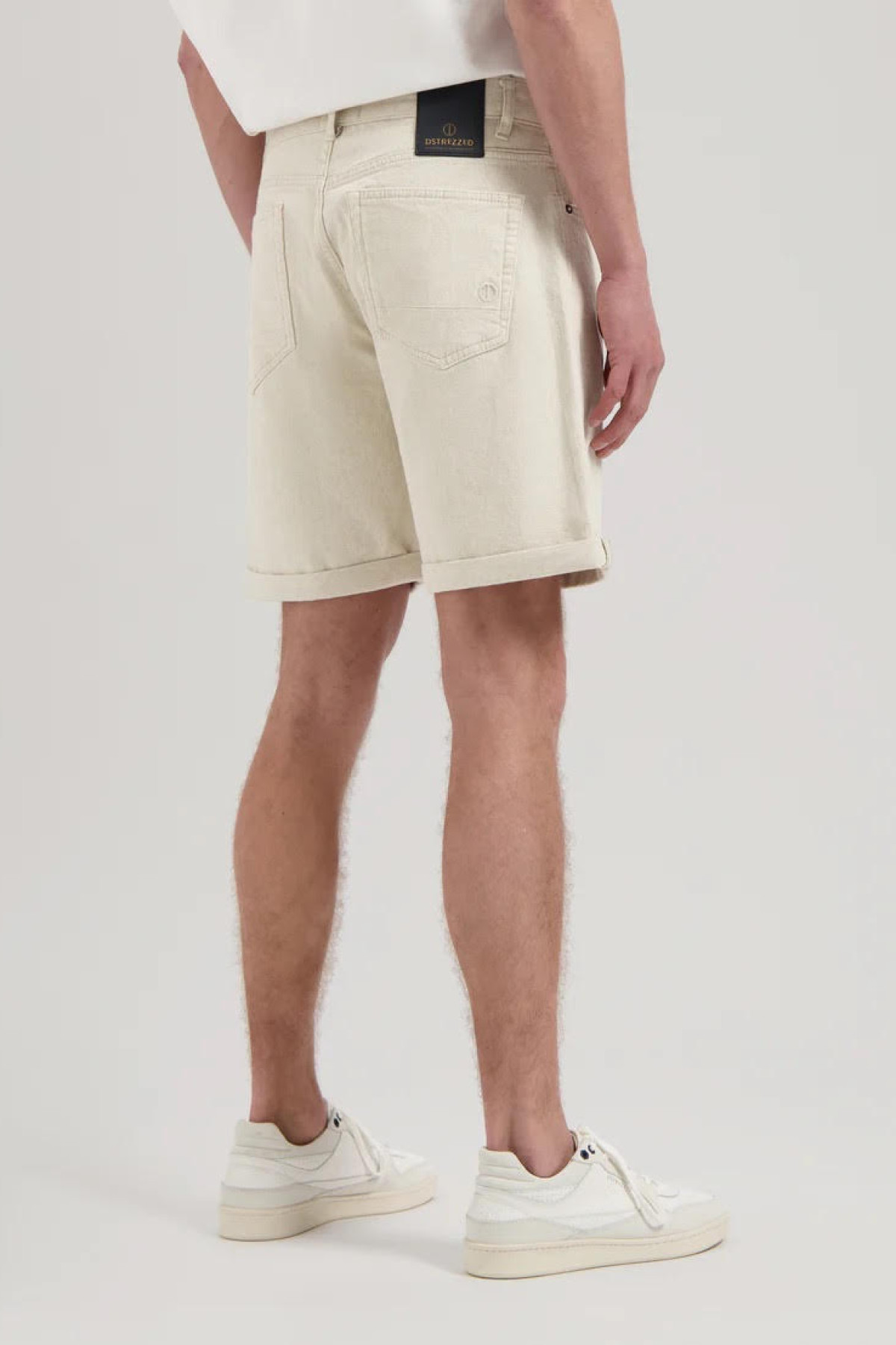 dstrezzed short en jean beige (2)