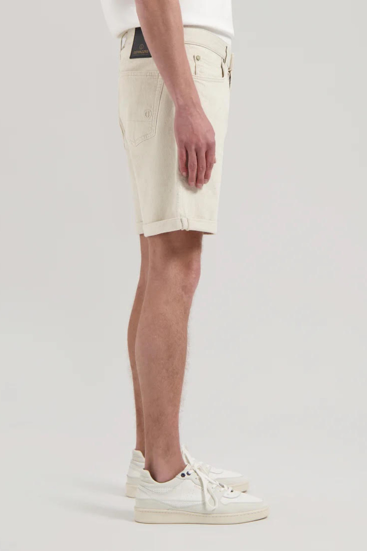dstrezzed short en jean beige (4)