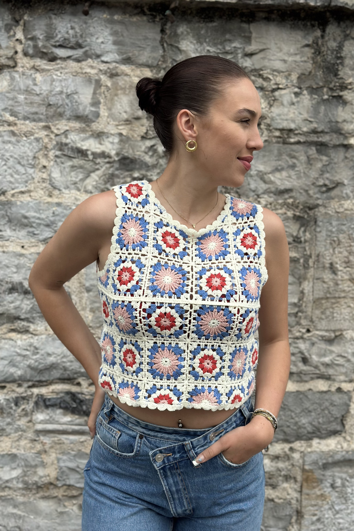 Top en crochet coloré lili dressing d27 (2)