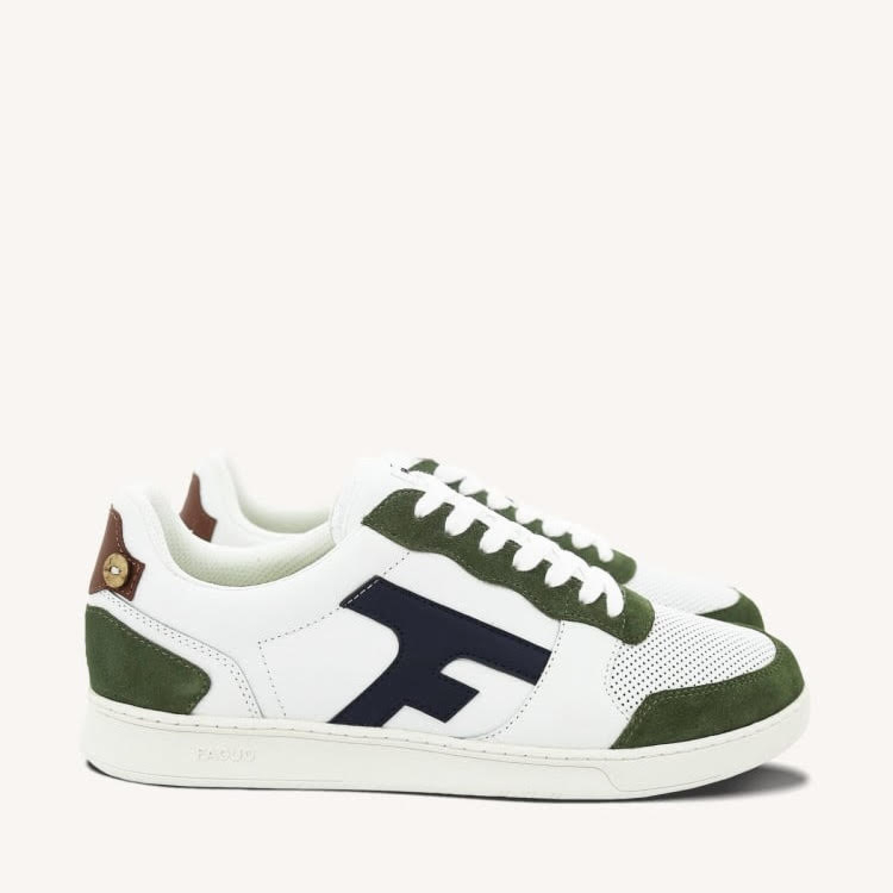 faguo basket hazel blanche et kaki (1)