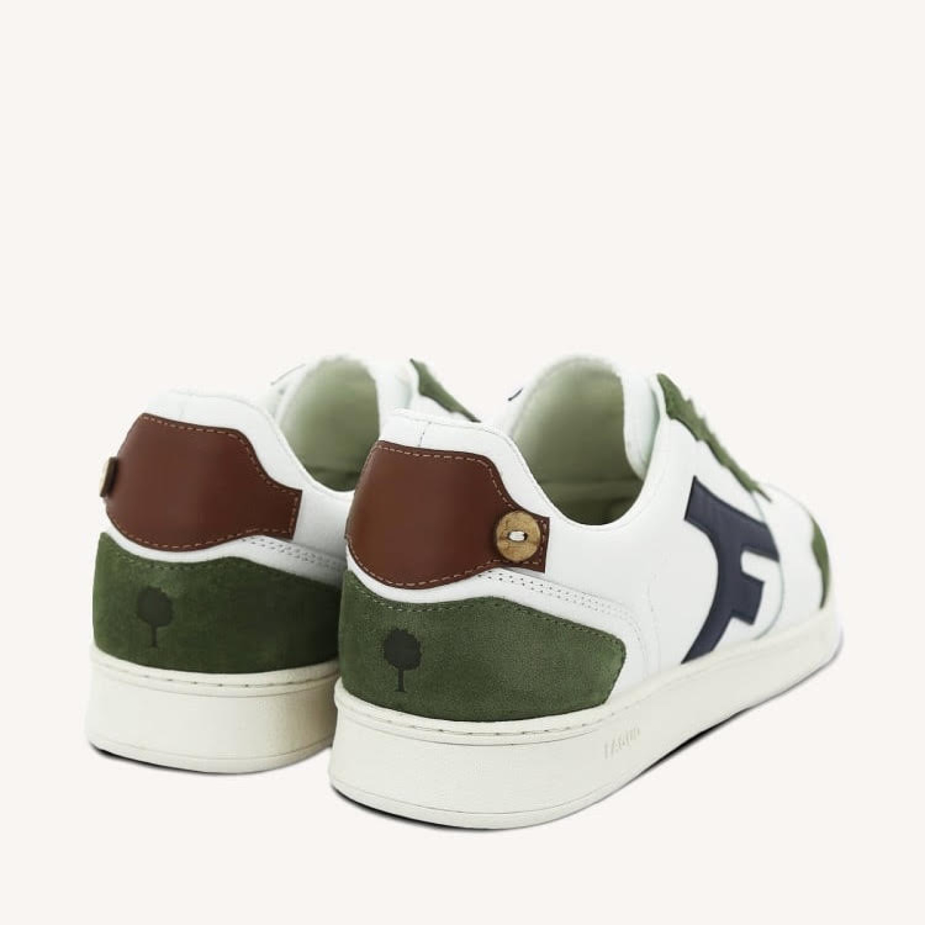 faguo basket hazel blanche et kaki (4)