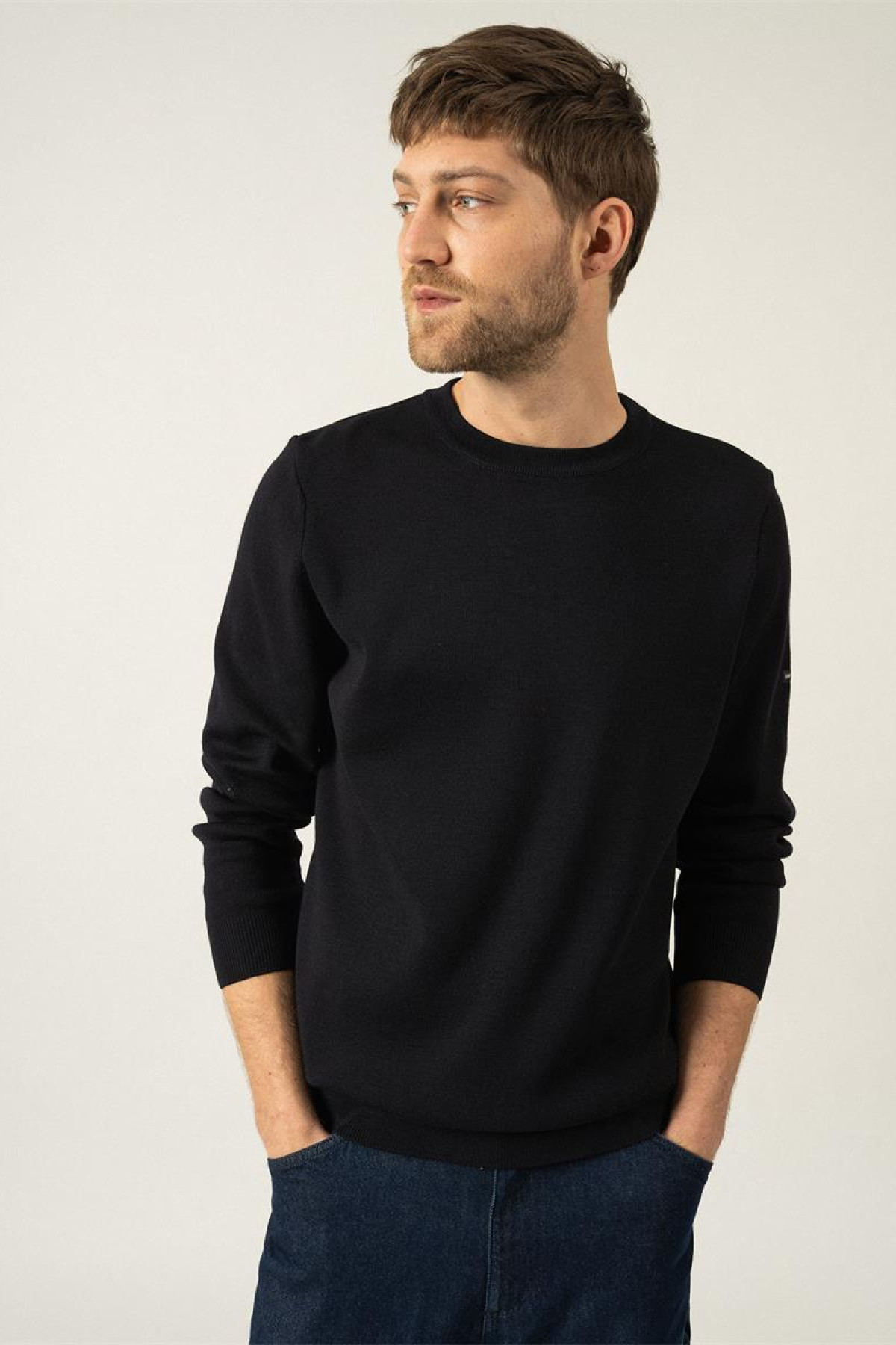 saint james pull cruiser bleu (1)