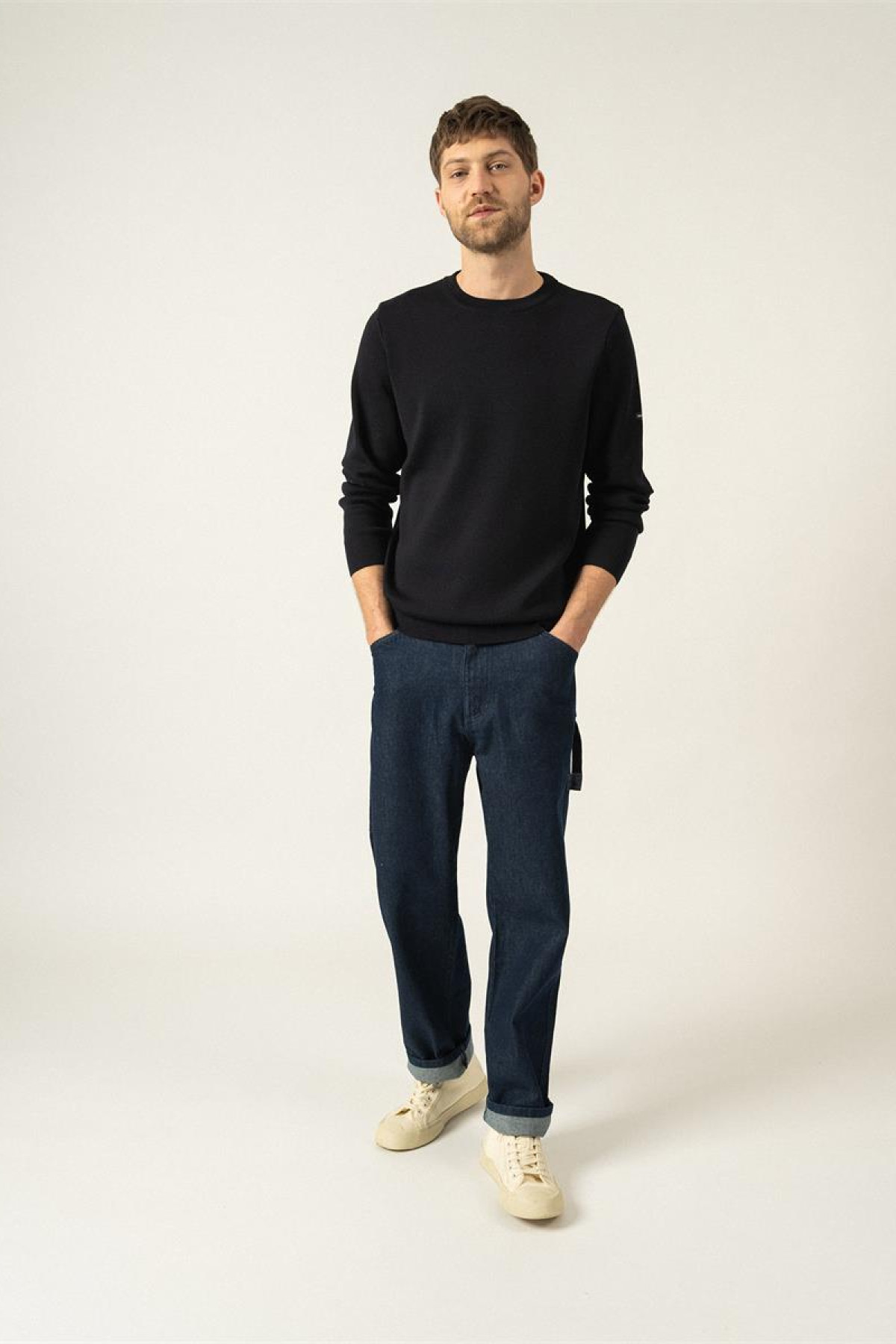 saint james pull cruiser bleu (2)