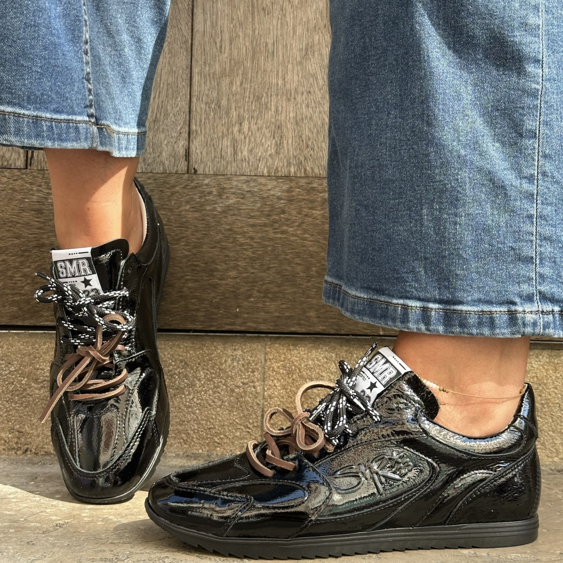 basket semerdjian smr  billie vernis c744 noir  (3)