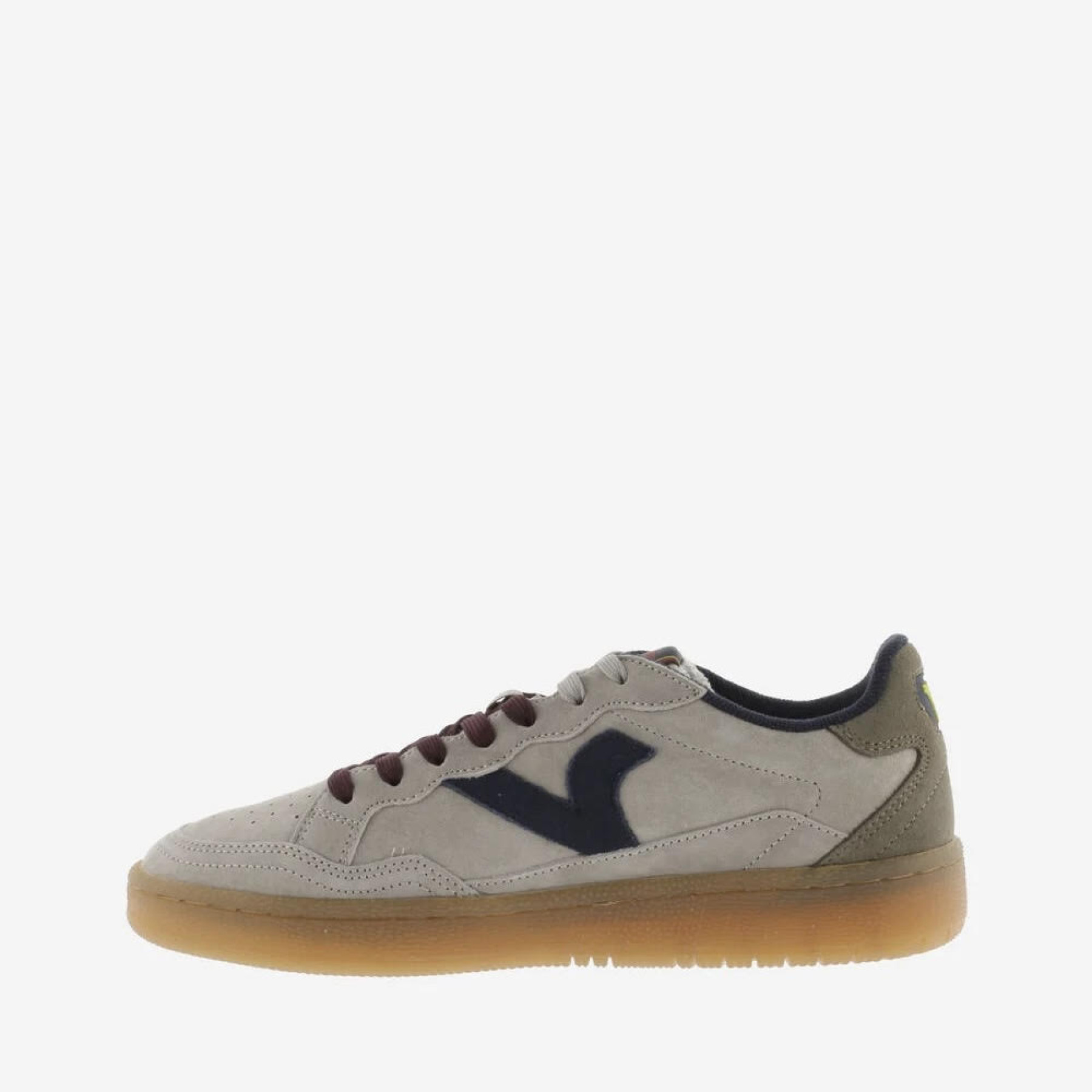 Victoria basket smash beige 6111 avec lacets bordeaux (2)