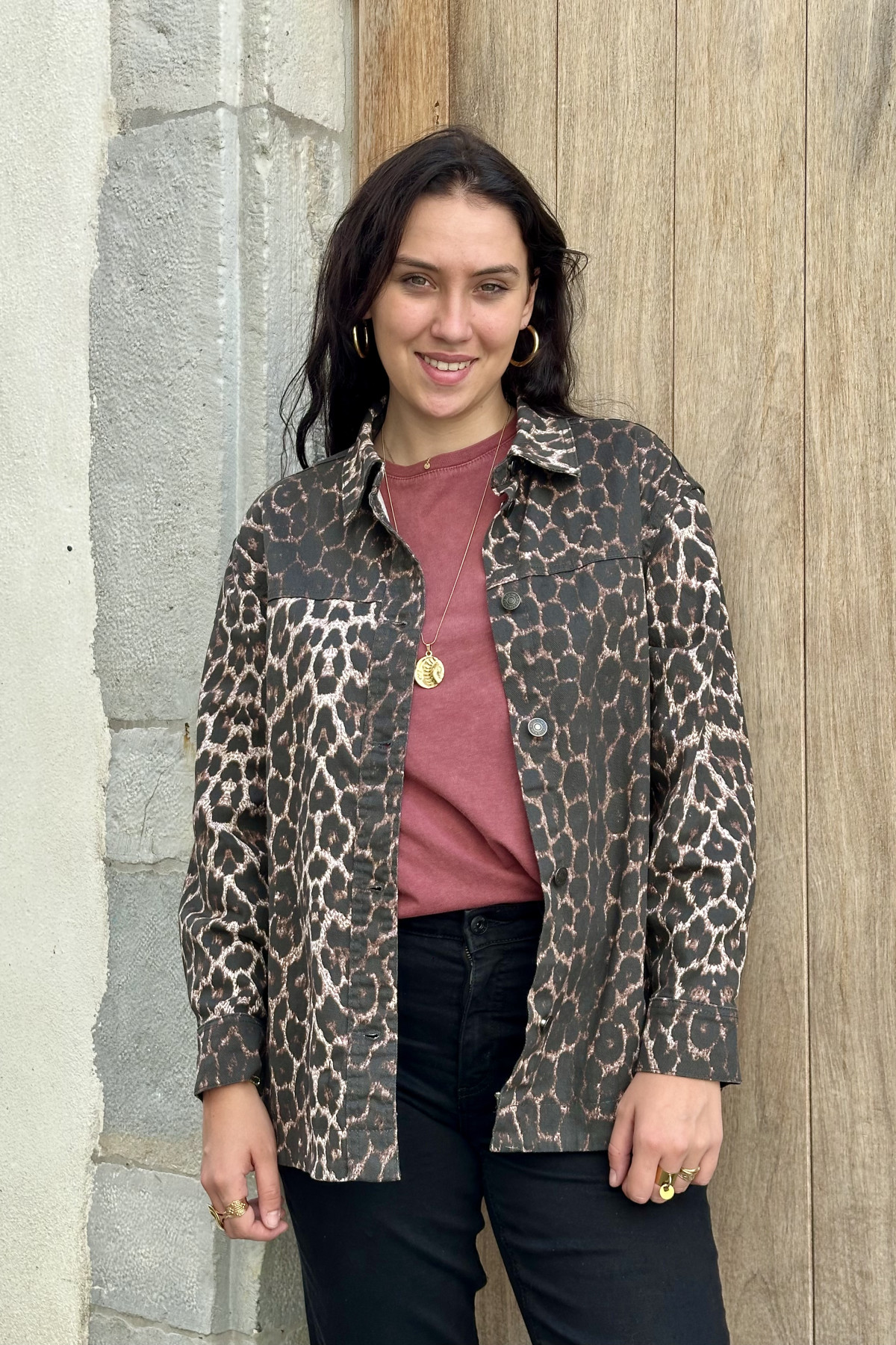 veste kenna leopard b young 7017  (1)
