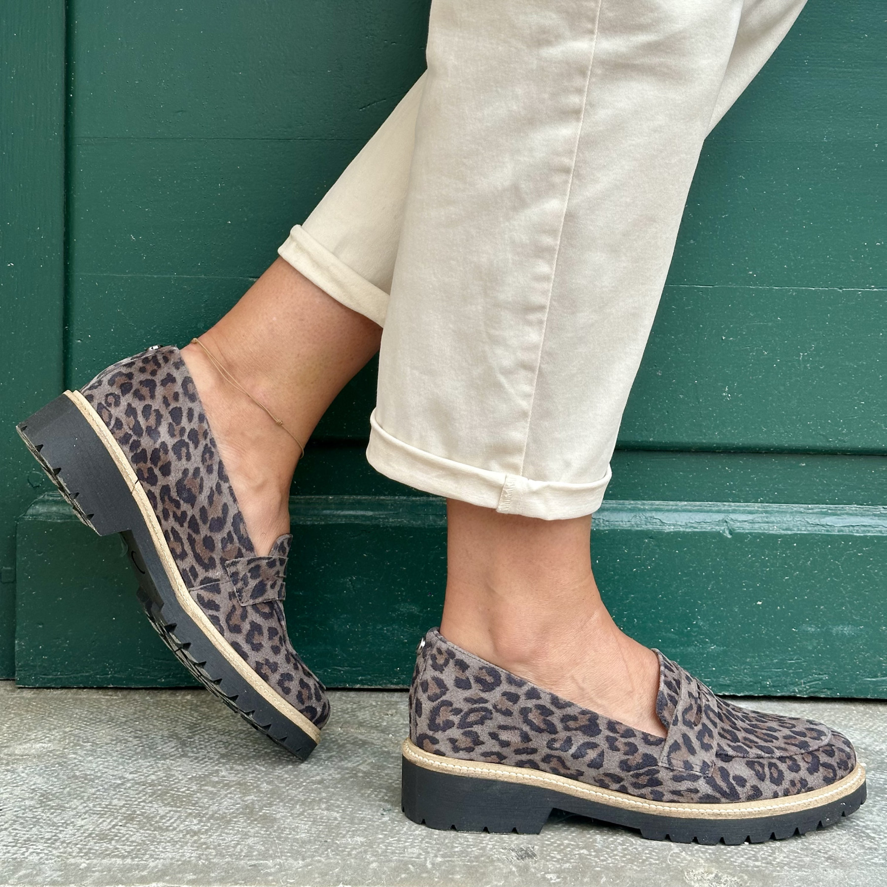 maroli mocassin 8824 lou  leopard 1540 cinza (4)