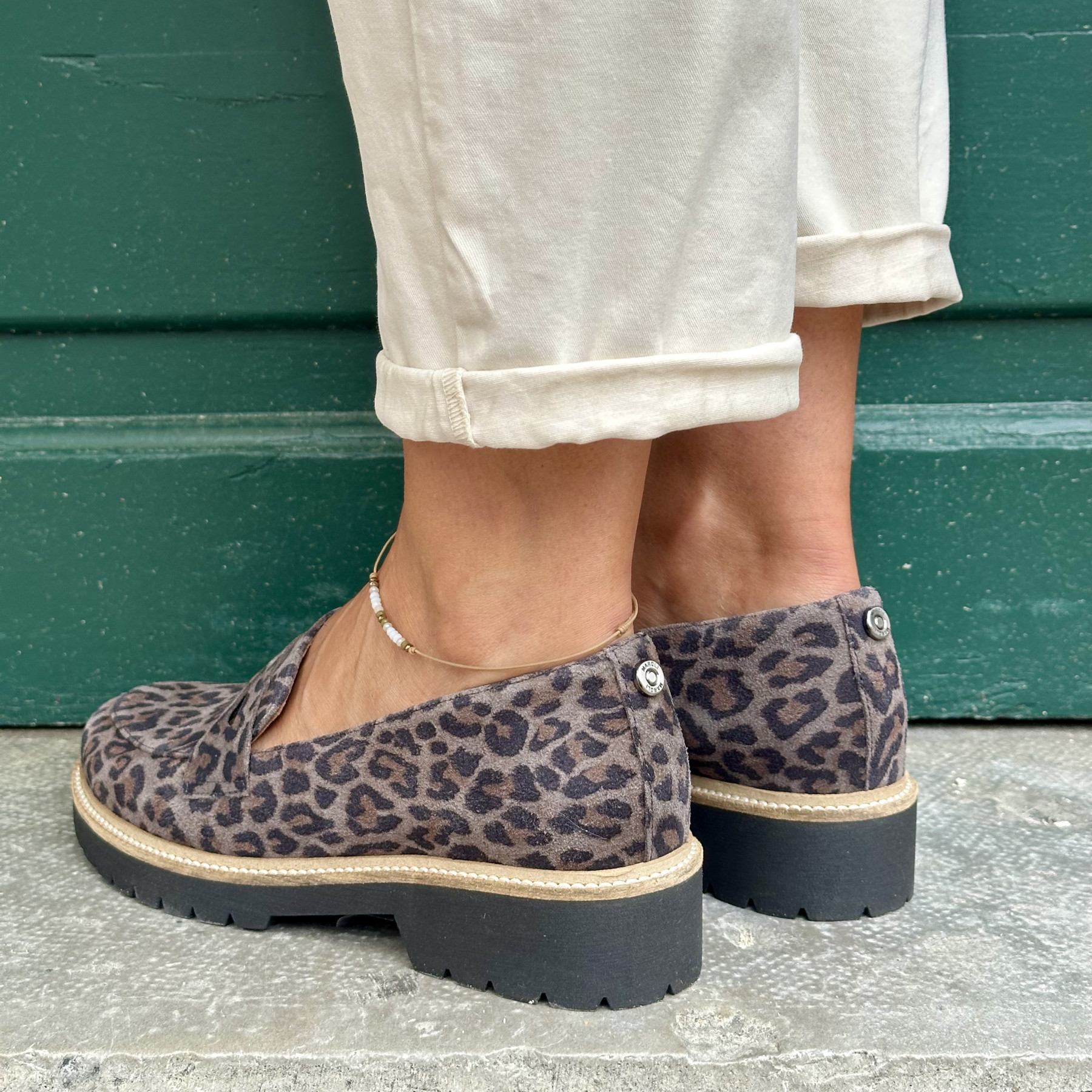 maroli mocassin 8824 lou  leopard 1540 cinza (5)