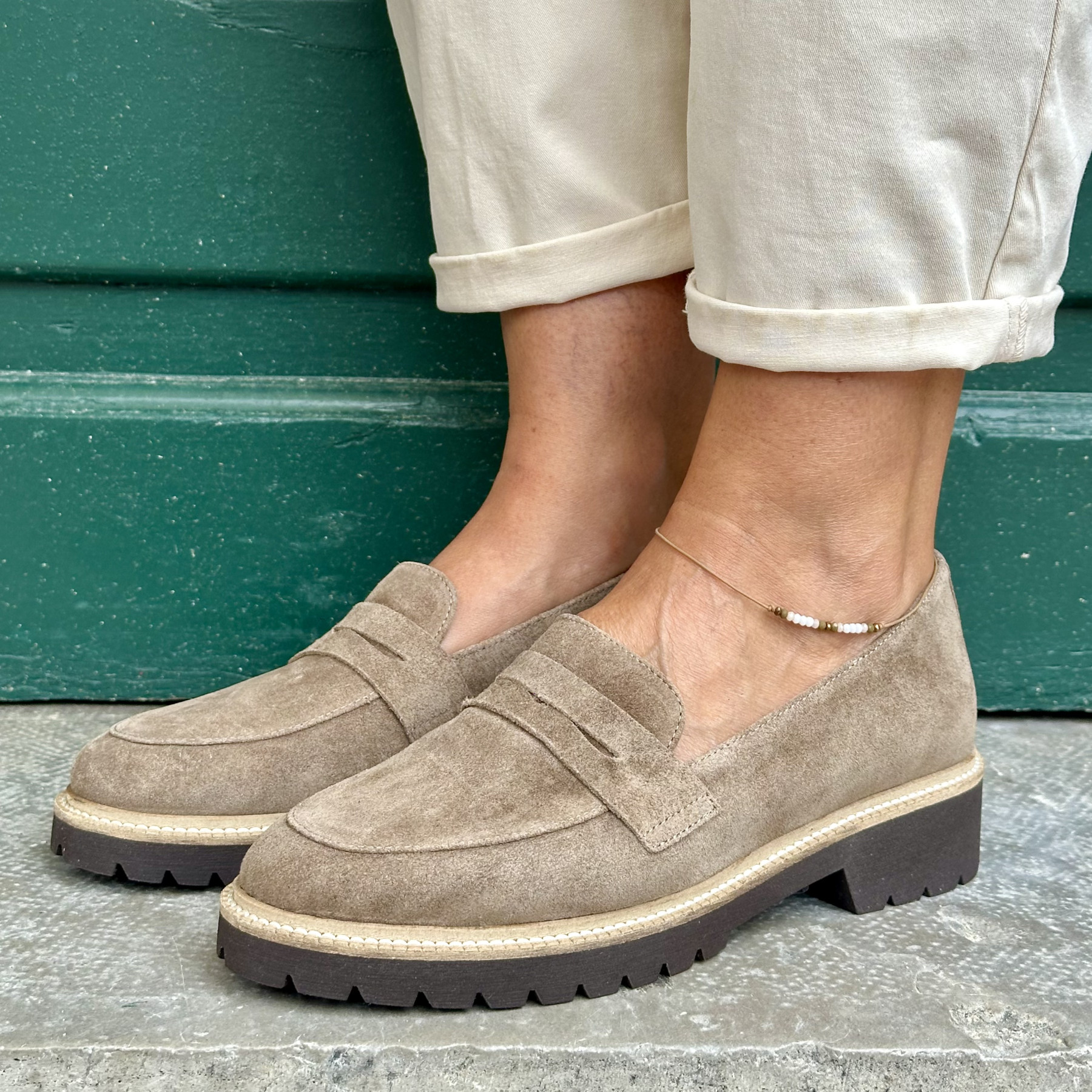 maroli mocassin 8824 lou 1671 taupe  (5)