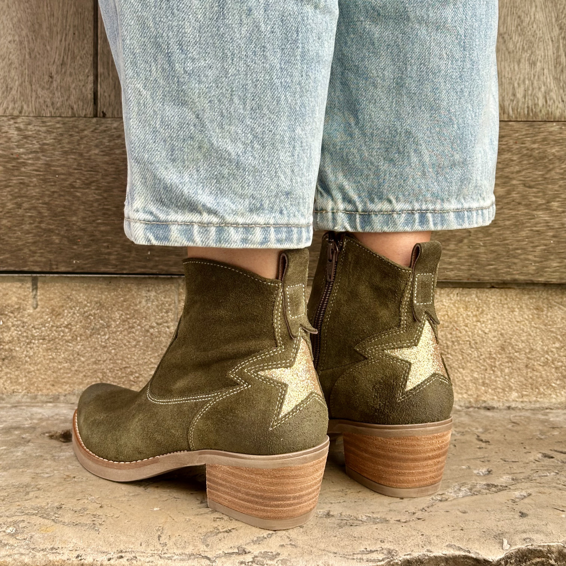 MKD bottines april crute A356 glitter gold (3)