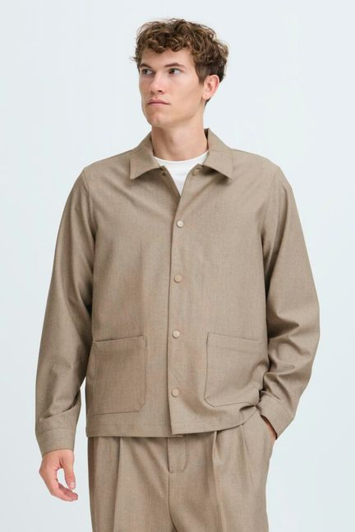 casual friday veste arto marron clair (1)
