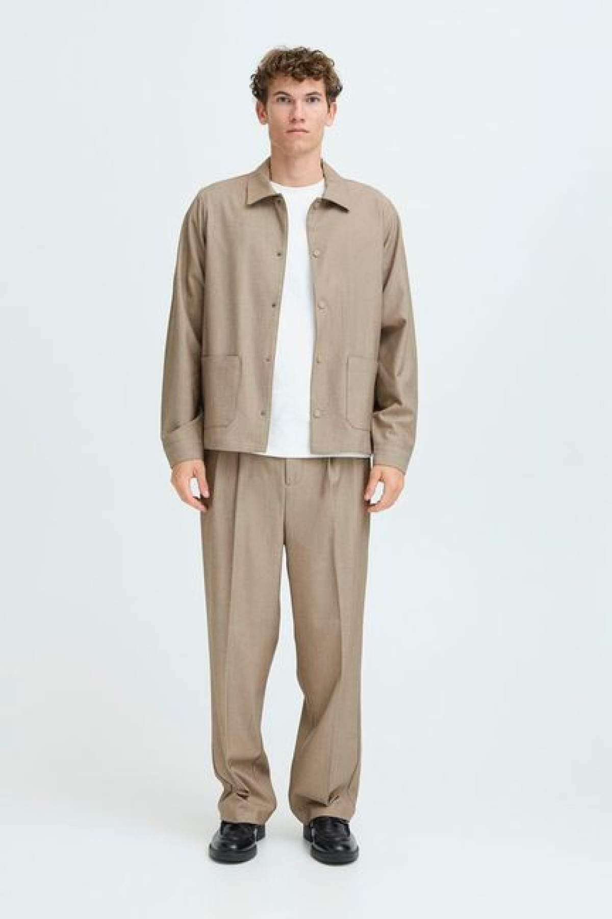 casual friday veste arto marron clair (2)