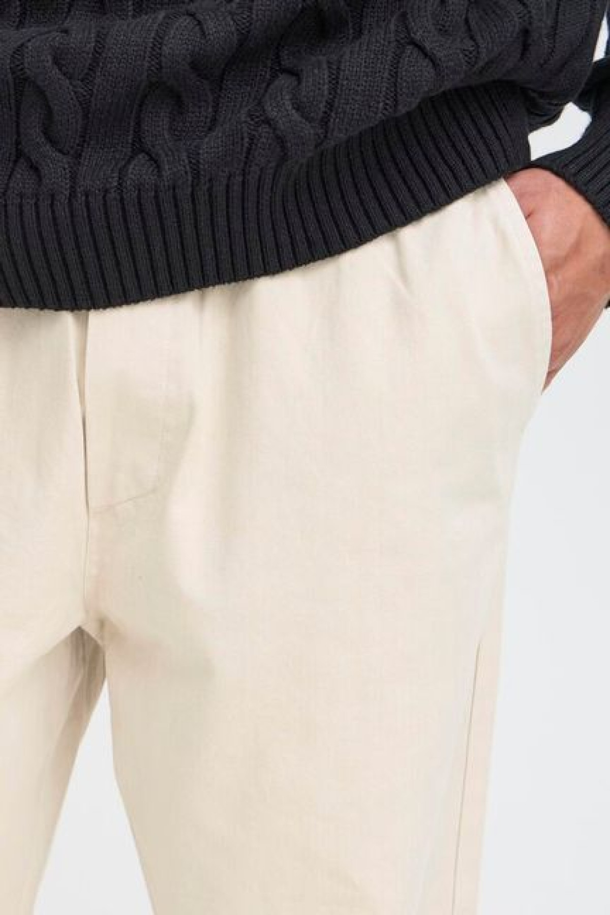 solid pantalon liam beige (5)