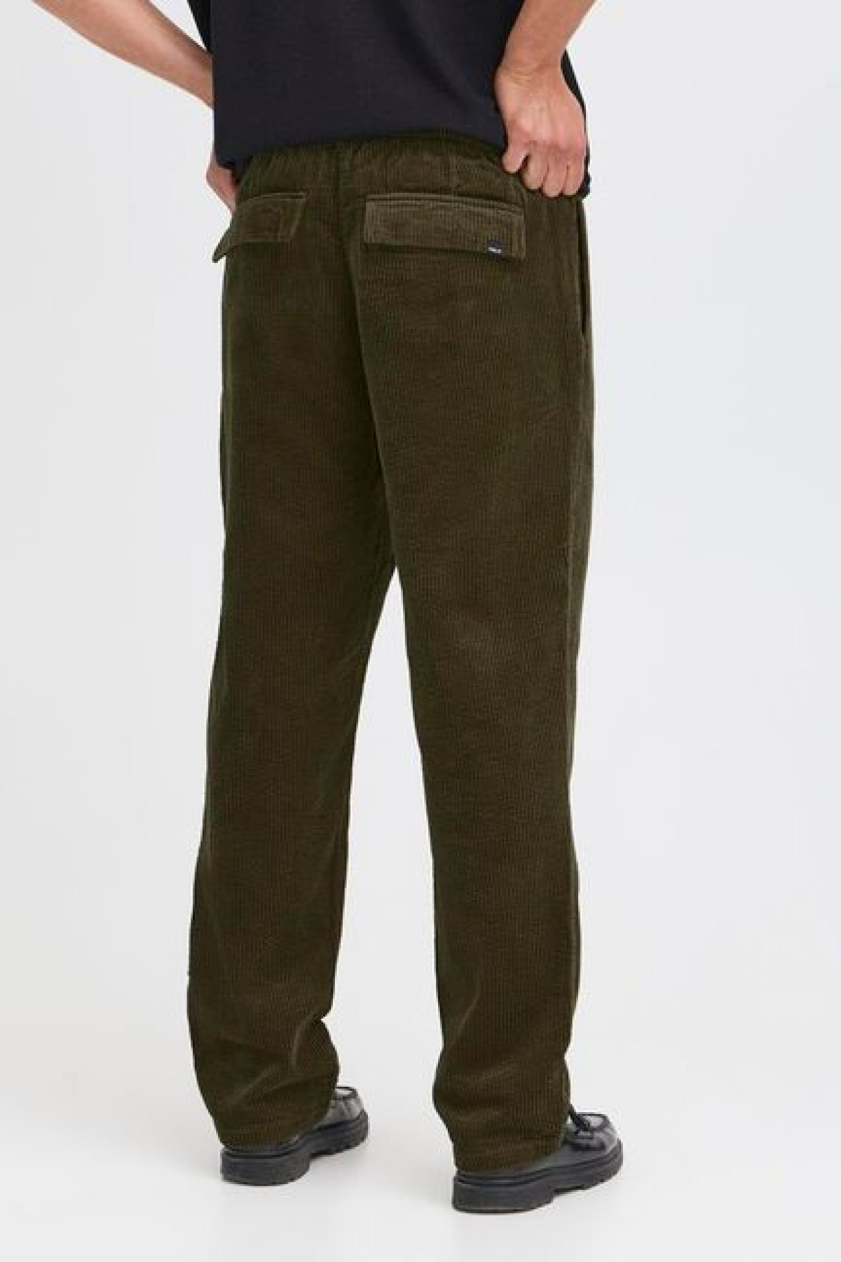 solid pantalon alann kaki (3)