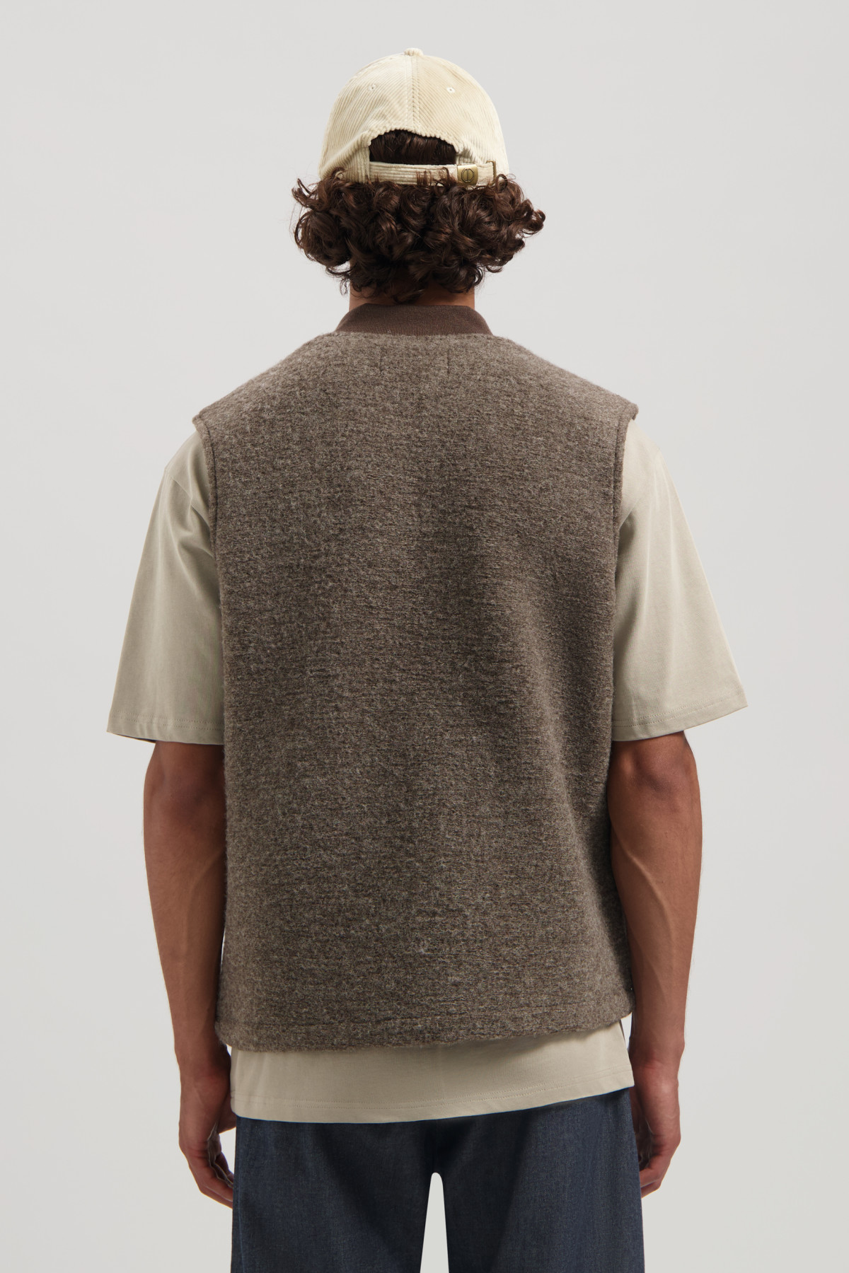 gilet sans manches dstrezzed nils marron (3)